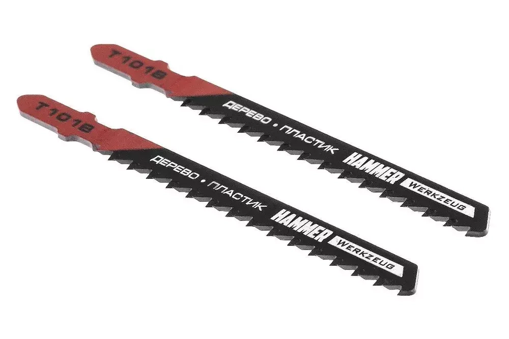 Пилка для лобзика Hammer Flex 204-101 JG WD T101B (2шт.)