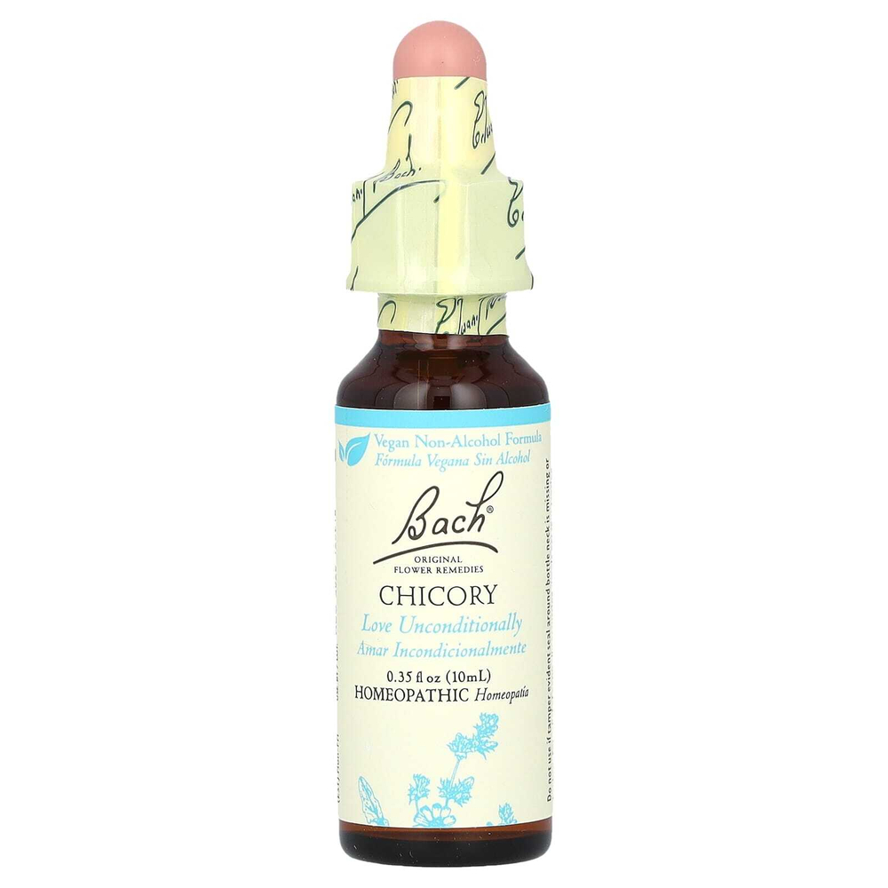 Bach, Original Flower Remedies, цикорий, 10 мл (0,35 жидк. унции)