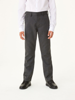 Брюки школьные для мальчика Next 188-741, Серый