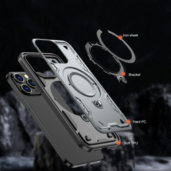 Чехол Magneto Case с кольцом для iPhone 15 Pro Max