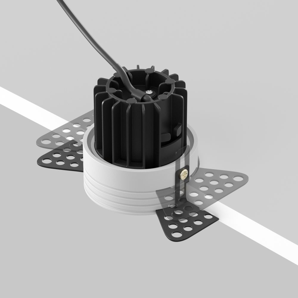 Светильник встраиваемый светодиодный Maytoni   DL058-7W3K-TRS-W