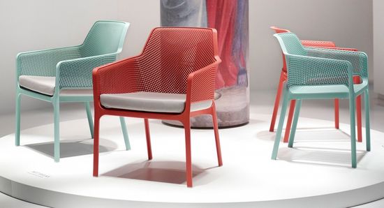 Подушка для кресла Net Relax серая