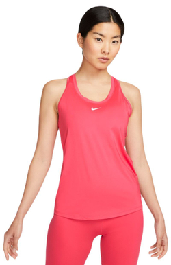Женский топ теннисный Nike Dri-Fit One Slim Tank - красный
