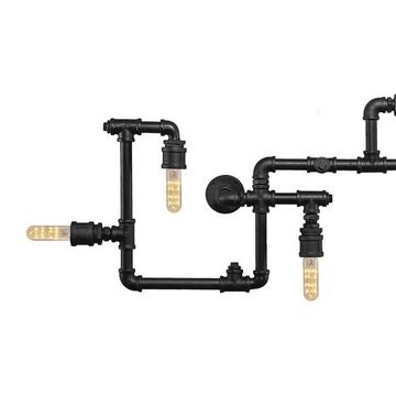 Настенный светильник 5*Е27 LOFT1906W чёрный Pipeline LOFT IT