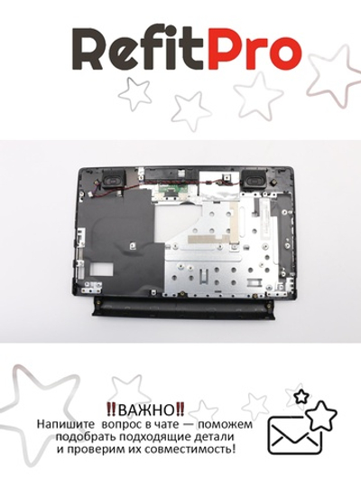 Верхняя часть корпуса (топ-кейс) для ноутбука Lenovo Flex 10, чёрный (90204582), оригинал