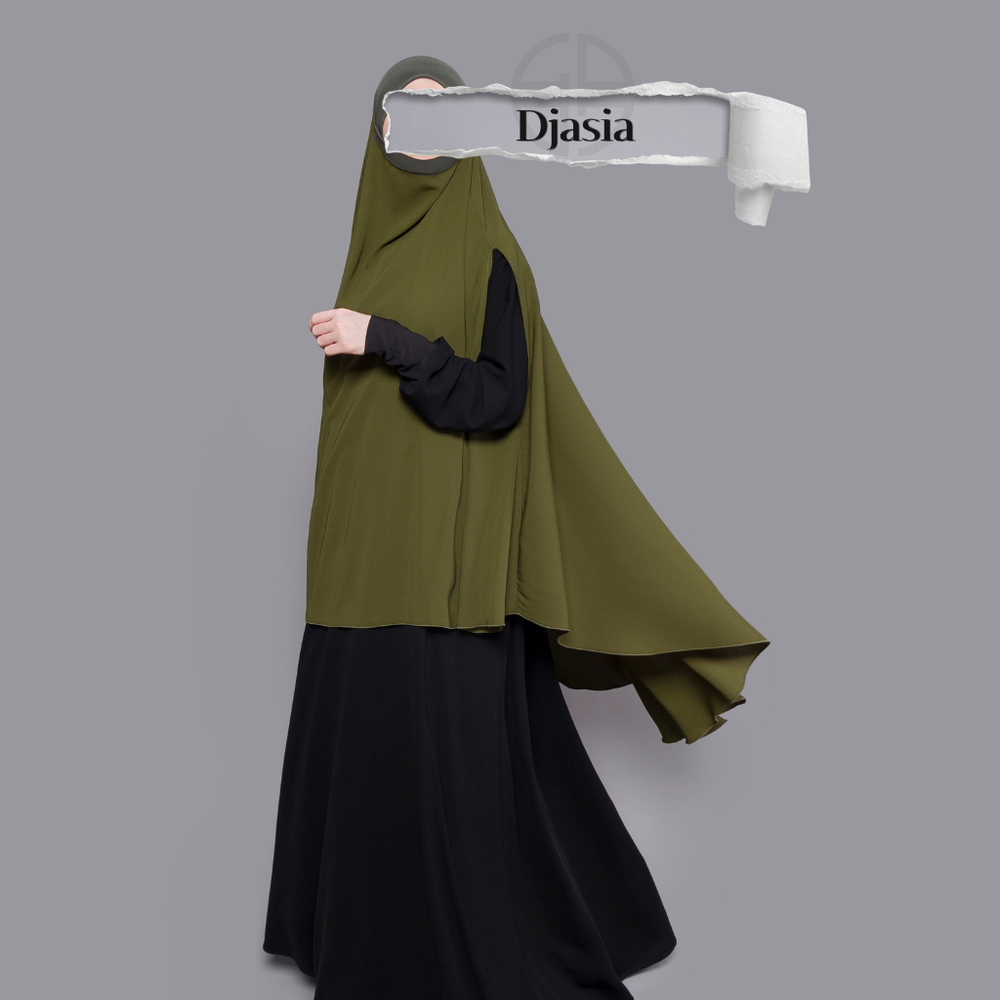KHIMAR PONCHO FROM MEDINA SILK (One size)