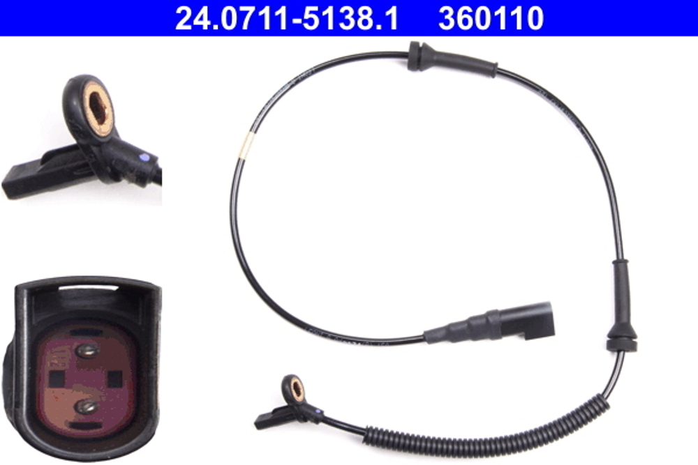 ATE - 24071151381-ATE - Sensor, wheel speed
