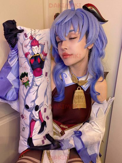 Мини дакимакура Хисока Мороу из Охотник х Охотник арт. M0752, 60х20 см