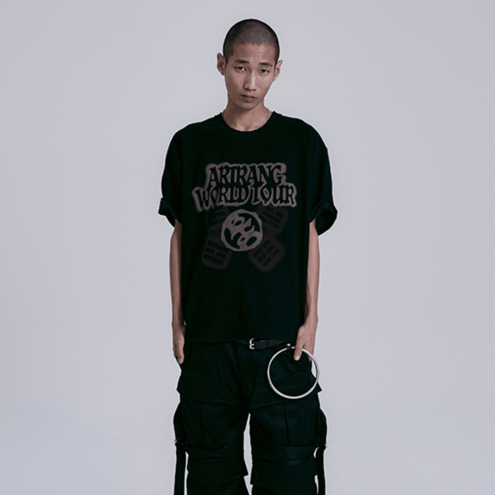 Мерч BTS S/S Tour T-Shirt (Black)