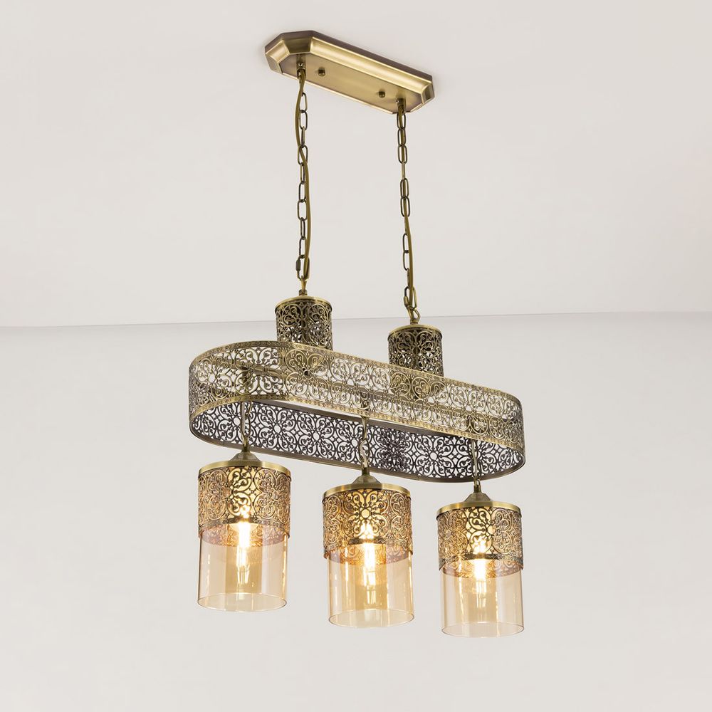 Citilux Эмир CL467233 Люстра подвесная Бронза