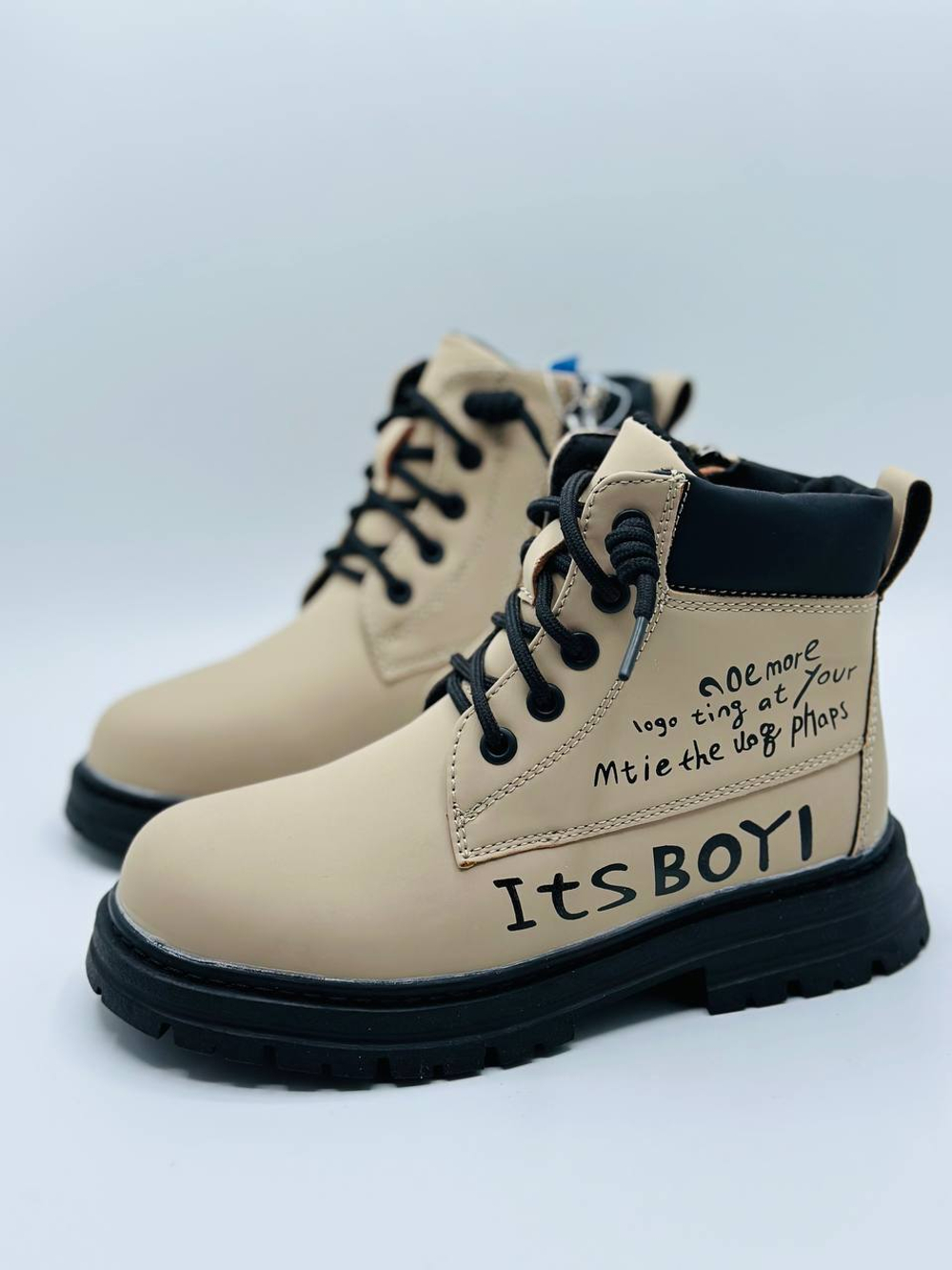 Осенние ботинки для мальчика Buba It’s Boy