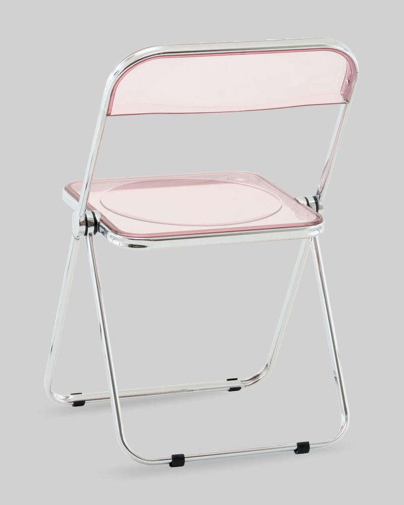 Стул Fold Pink складной розовый