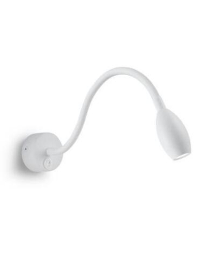 АL 7720 белый. Светильник настенный с выкл., поворотный 3 W