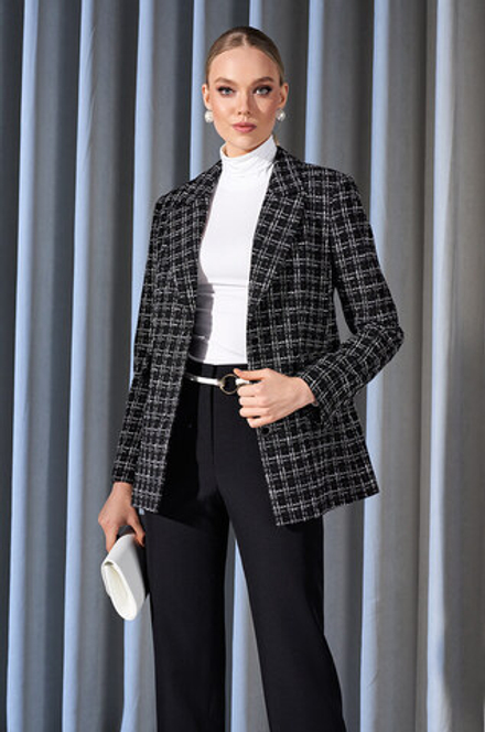 1843 Жакет женский (черный)