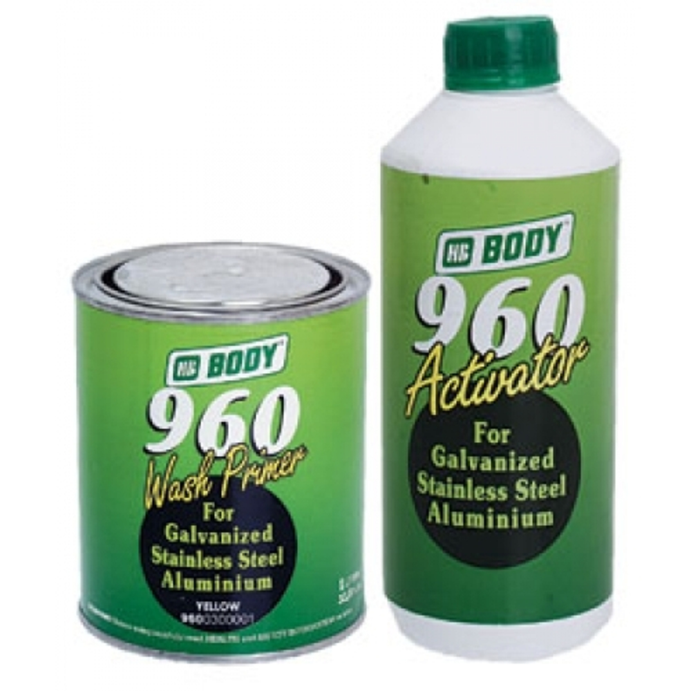 Body Грунт 960 1:1 Wash Primer 2K (1л) (в компл. с отв.)