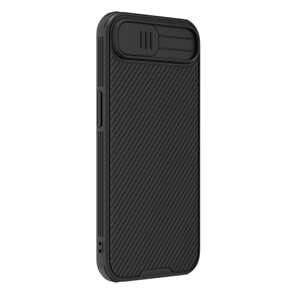 Чехол усиленный с защитной шторкой для камеры от Nillkin на iPhone 16e, серия CamShield Pro Case