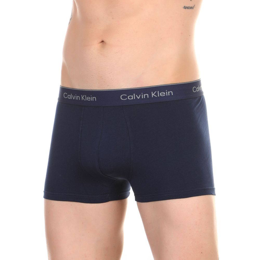 Мужские трусы боксеры темно-синие Calvin Klein