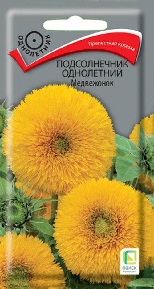 Подсолнечник декор. Медвежонок 0,5гр Поиск