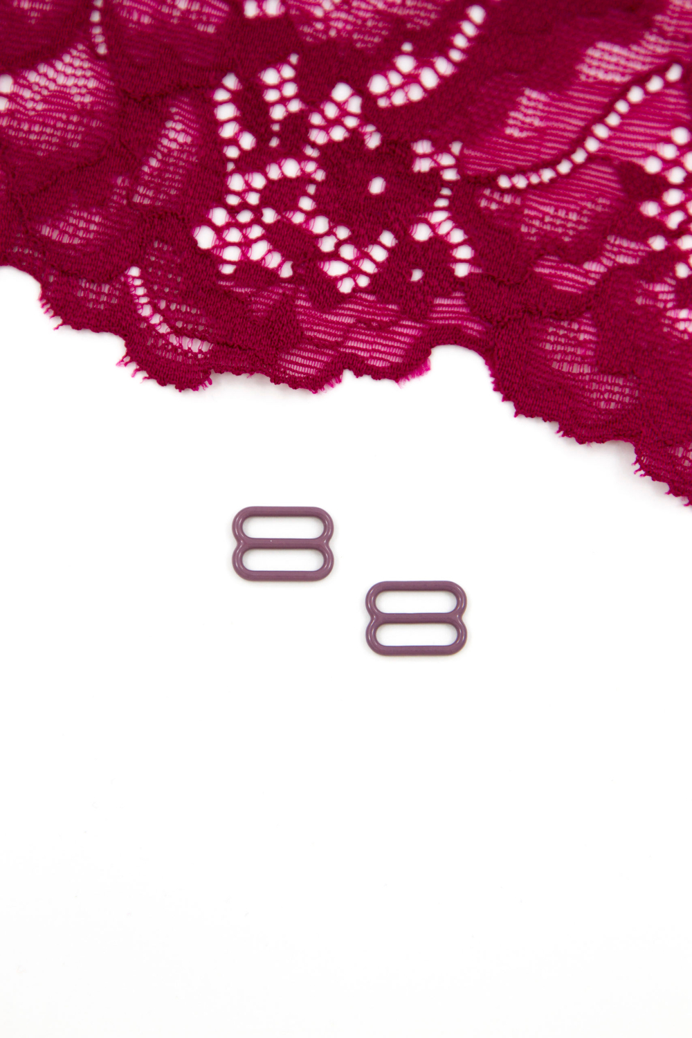 Кольцо, регулятор, крючок для бюстгальтера крокус 1 см