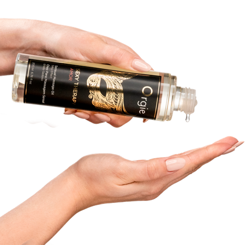 Минеральное массажное масло Orgie SEXY THERAPY AMOR, 200 мл