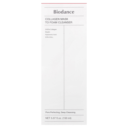 Biodance, коллагеновая маска и пенка для умывания, 150 мл (5,07 жидк. унции)