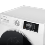 Узкая стиральная машина c инвертором и паром MAUNFELD MFWM127IWH02