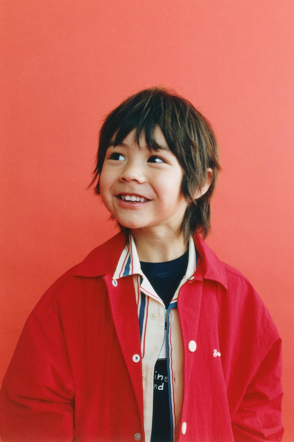 ZARA ЛЕГКИЙ ДОЖДЕВИК С ВЫШИВКОЙ WATER REPELLENT, КРАСНЫЙ