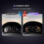 Электронная панель приборов BMW 6-серия F06/F12 2011-2018 - Radiola RDL-1261 с LCD / ЖК 12.3" экраном QLED