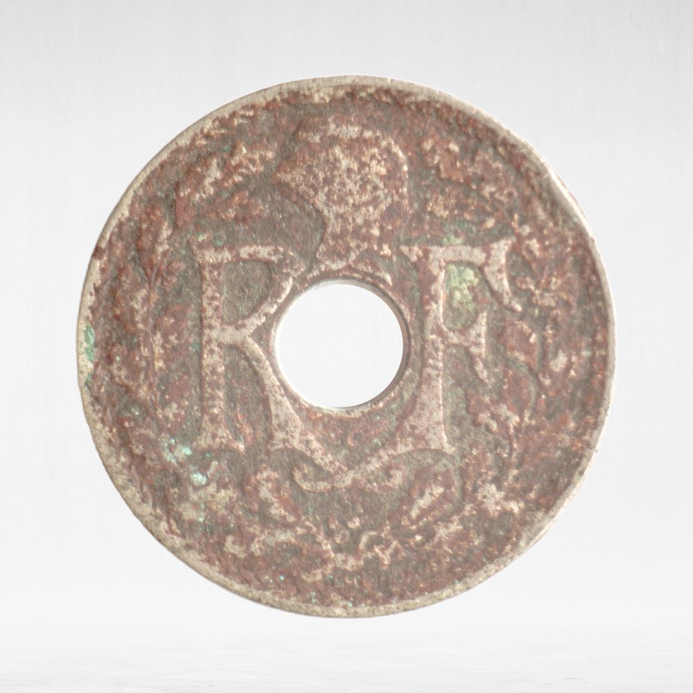 France, 5 Centimes 1919, F