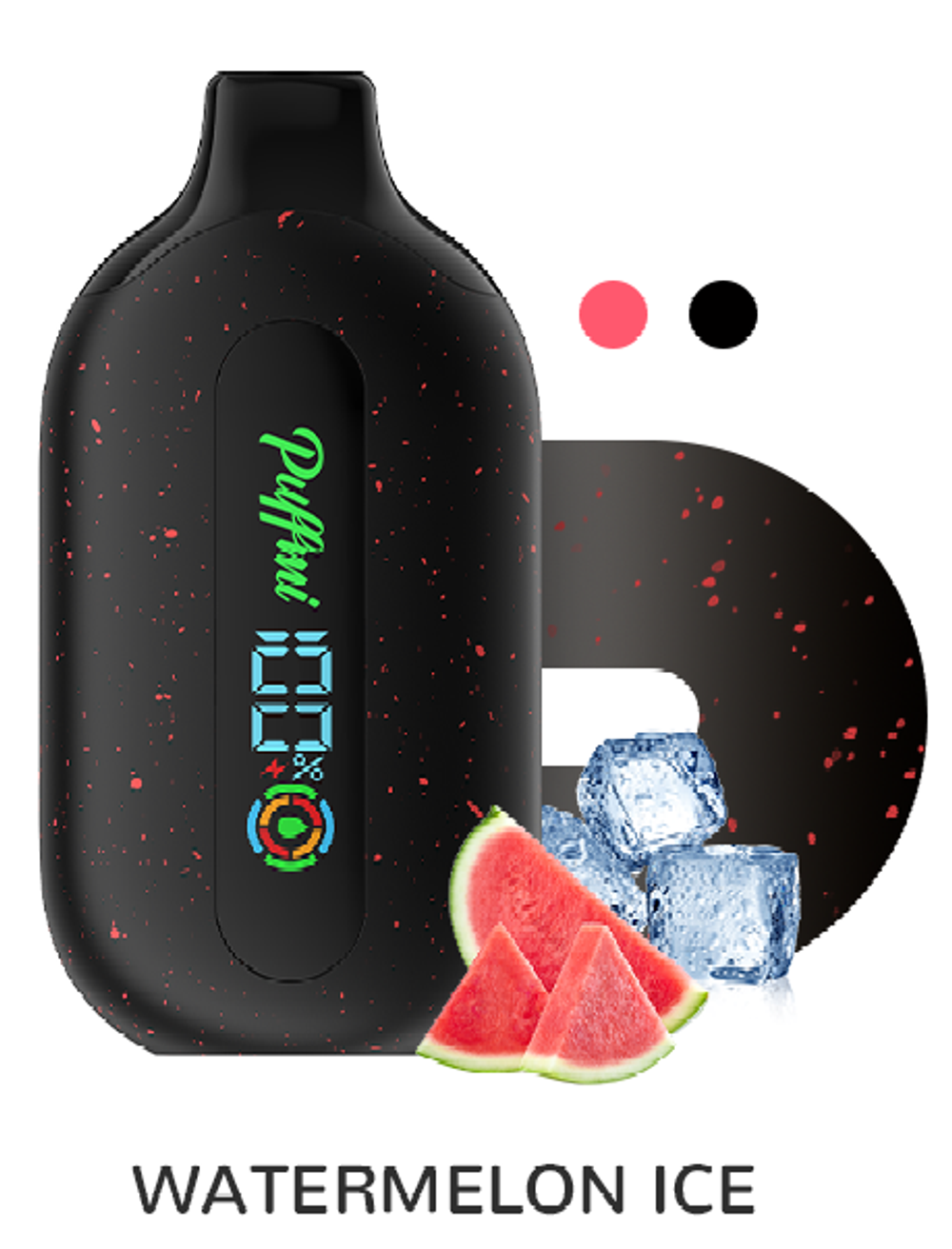 Puffmi Pure Watermelon ice - арбуз-лёд 12000 купить в Москве с доставкой по России