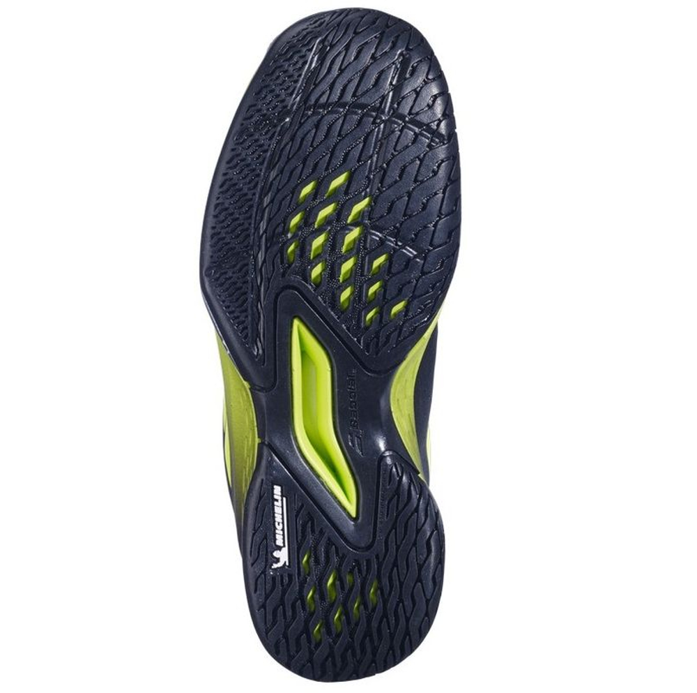 Детские теннисные кроссовки Babolat Propulse Junior 3 All Court - black/aero