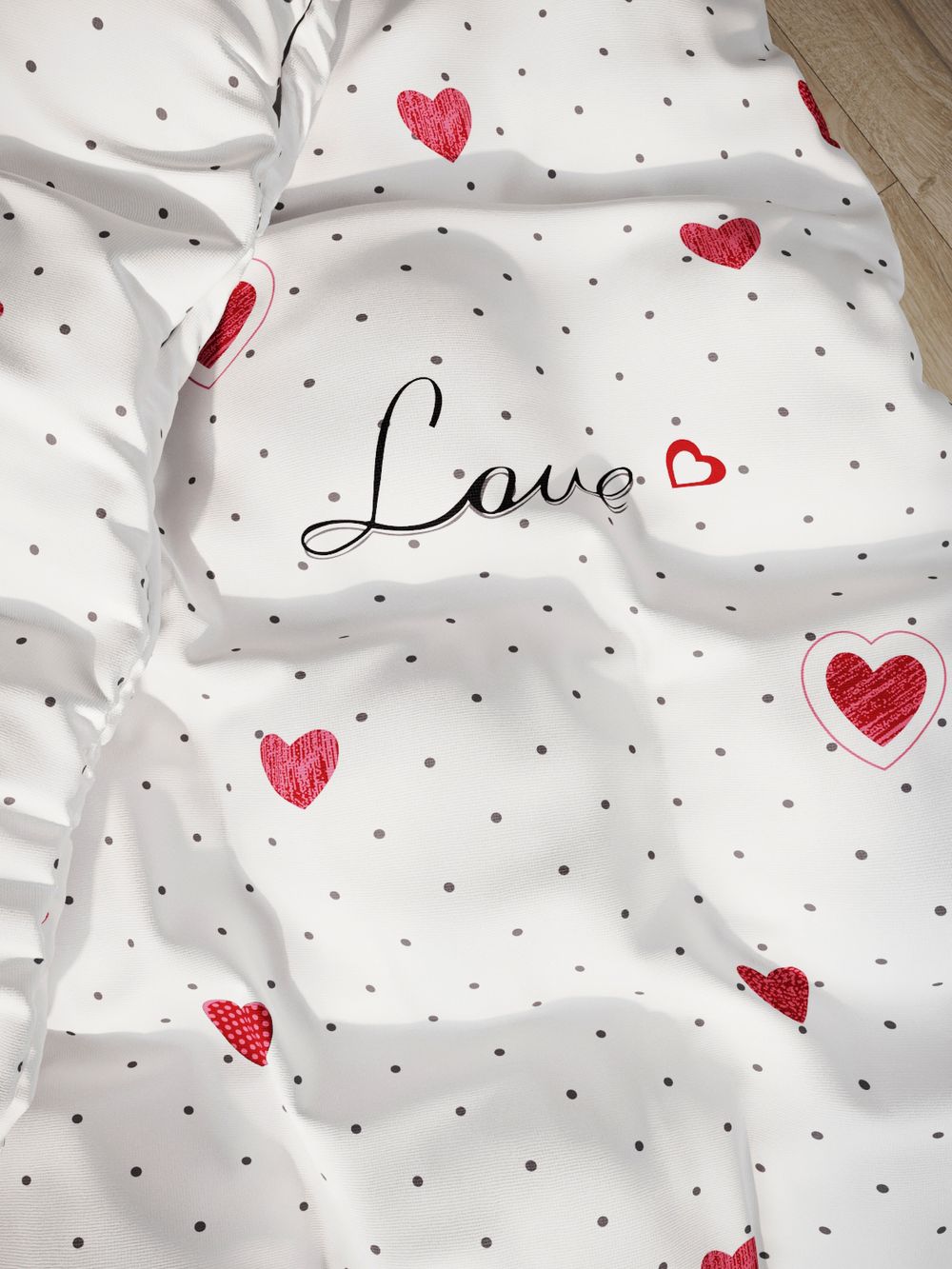 Ткань для постельного белья, Кролики, поплин, опт (цена за один погонный метр) продается в рулонах от 50 - 80 метров.