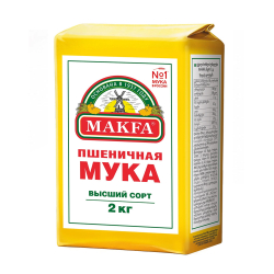 Мука пшеничная «Макфа» в/с - 2 кг