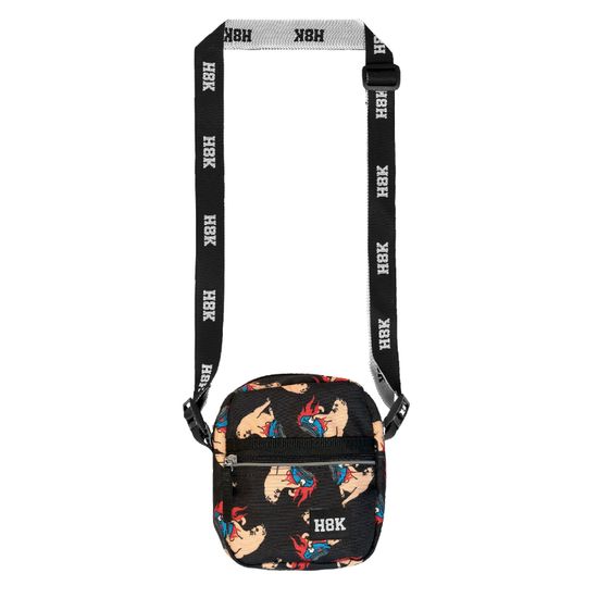 Сумка HOOK Мессенджер Смол "АКАБ" чёрный