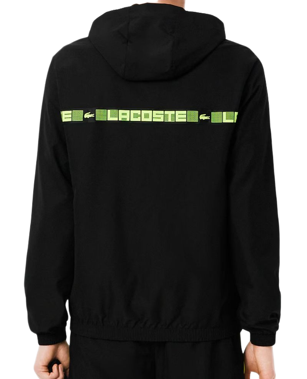 Men's Спортивный костюм Lacoste Logo Stripe Tennis - black