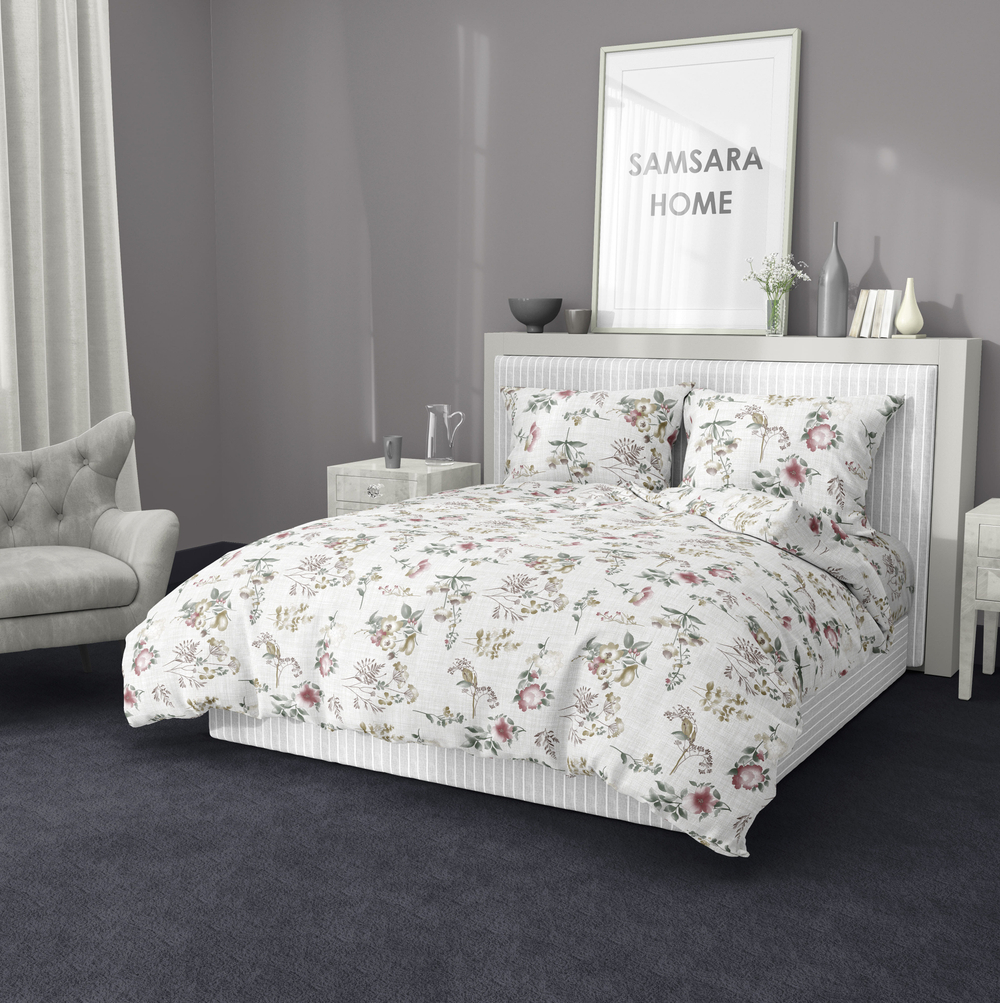 Комплект постельного белья 1,5сп JANIE, 100% хлопок