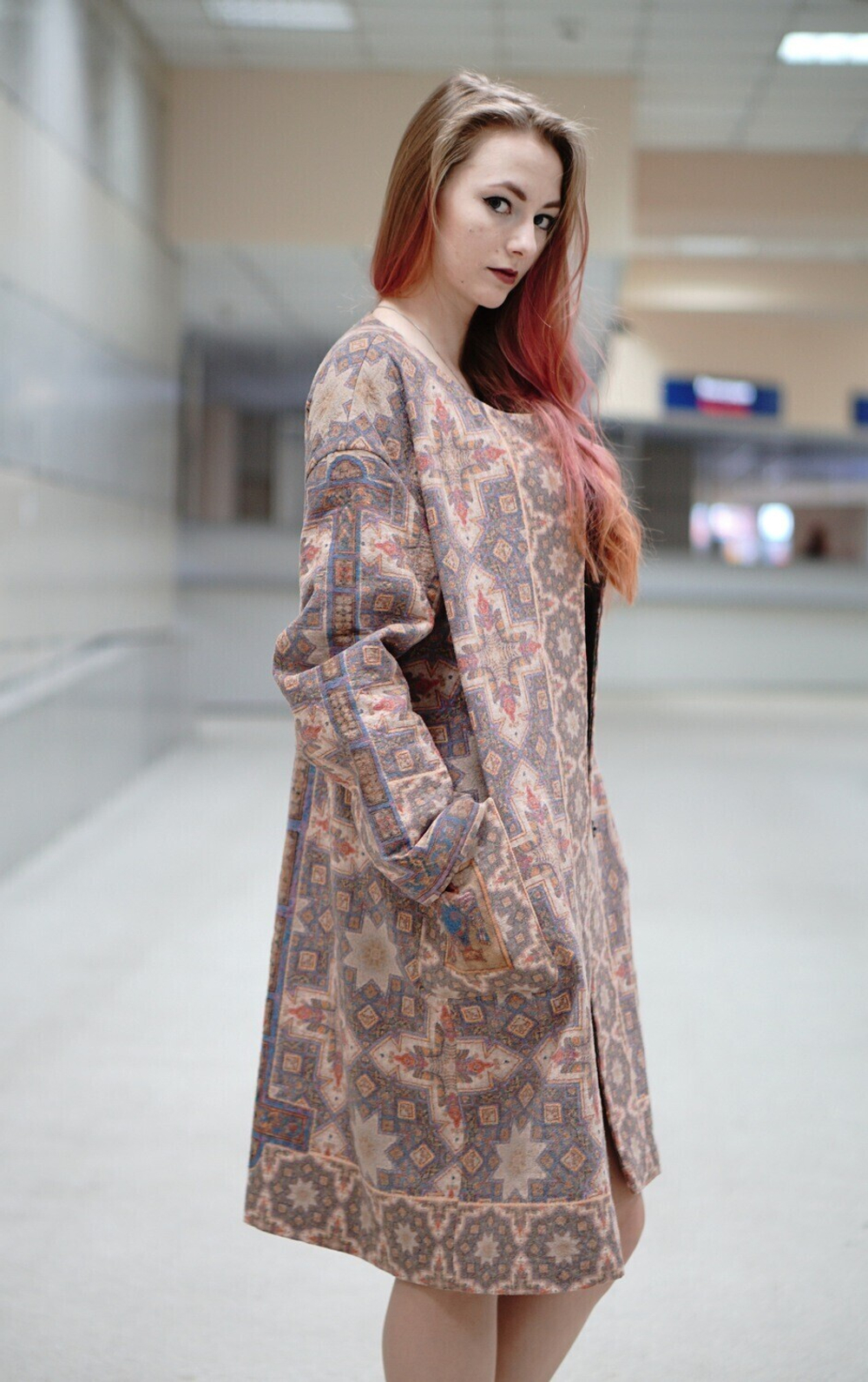 Пальто "Византия", по мотивам Келлской книги