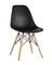 Стул Eames Style DSW черный (разборный каркас)