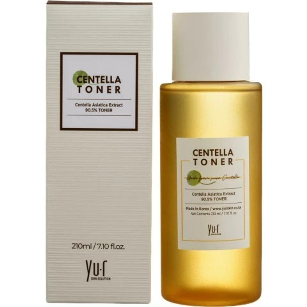 YU.R CENTELLA Тонер для лица восстанавливающий Yu-r Centella Toner, 210 мл.
