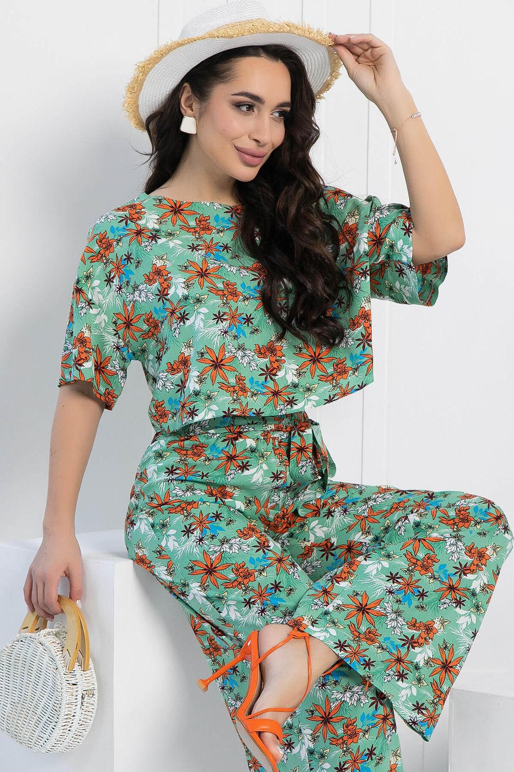 Костюм Летняя прогулка (олива) К12969-8М LT Collection