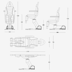 Кресло педикюрное "Сигма 3"