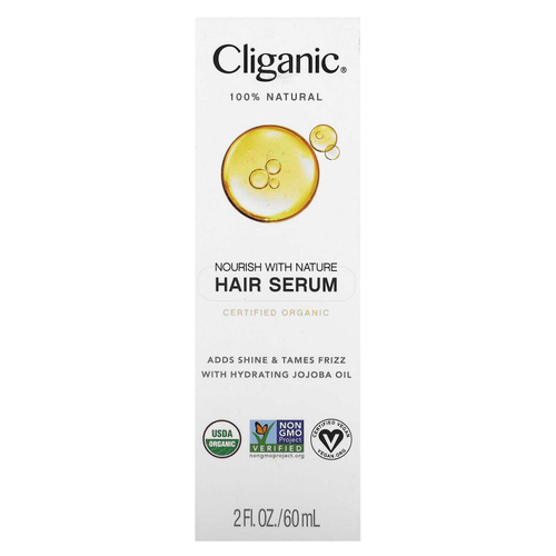Cliganic, 100% натуральная сыворотка для волос, 60 мл (2 жидк. унц.)