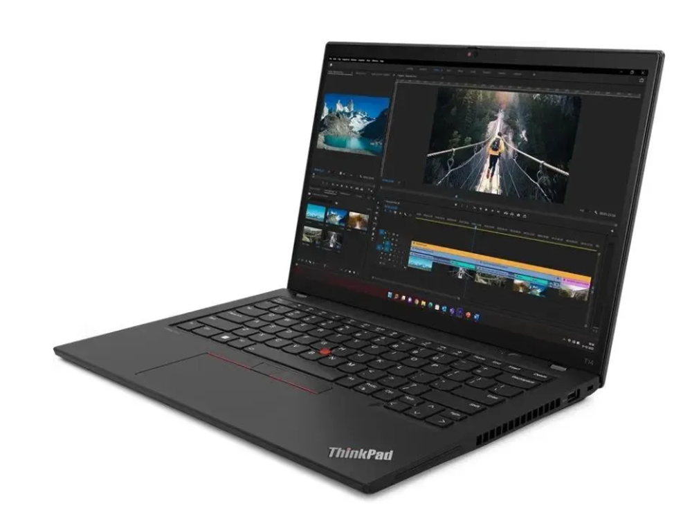 14" Ноутбук Lenovo ThinkPad T14 Gen 4 (1920x1200, AMD Ryzen 5 Pro 7540U, RAM 16ГБ, SSD 512ГБ, AMD Radeon 740M, OS Windows)