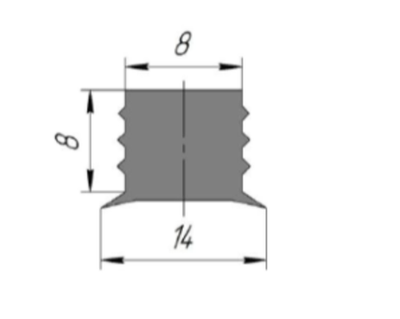 Уплотнитель для упаковщика Euromatic EV-25, EV-30