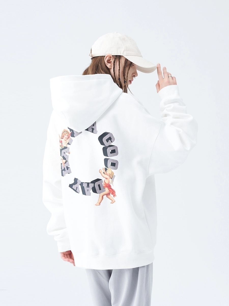 Худи HARSHandCRUEL "Have A Good Day Angels Back Logo" Oversized Hoodie