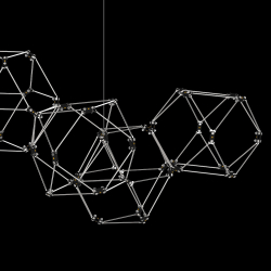 Люстра Lucciola 7A chrome