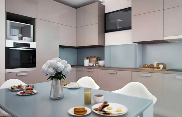 Примеры современных кухонь в дизайне из интернета