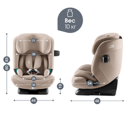 Детское автокресло Britax Roemer Advansafix Pro Style Teak2