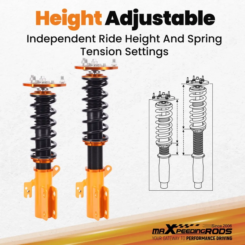 Комплект для автомобиля Toyota Camry 2007 -2011 Adjustable Height Shock Absorbers New Coilovers Kits lowering kit