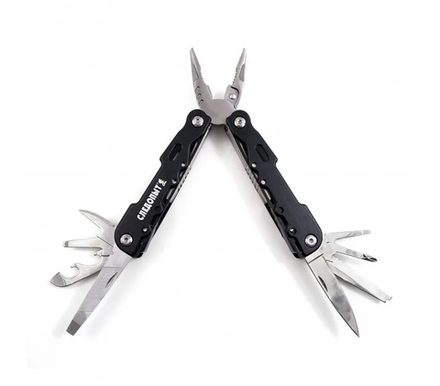 Мультитул (плоскогубцы) "СЛЕДОПЫТ-KEEPER", 106х43х22 мм, 11 предметов